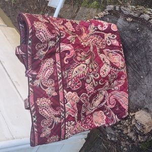 Vera Bradley Piccadilly Plum double handle tote